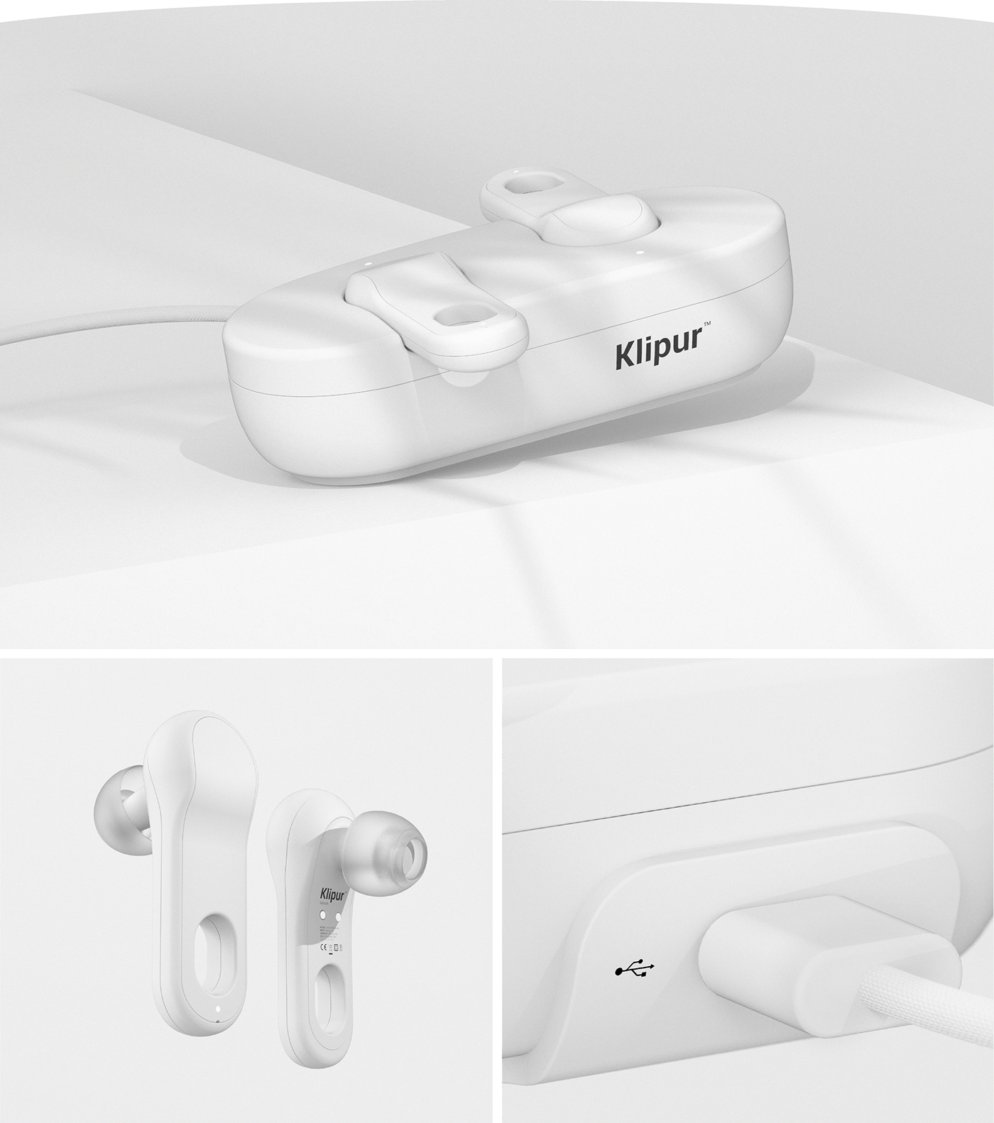 Klipur，Wireless earplugs，comfortable，convenient，