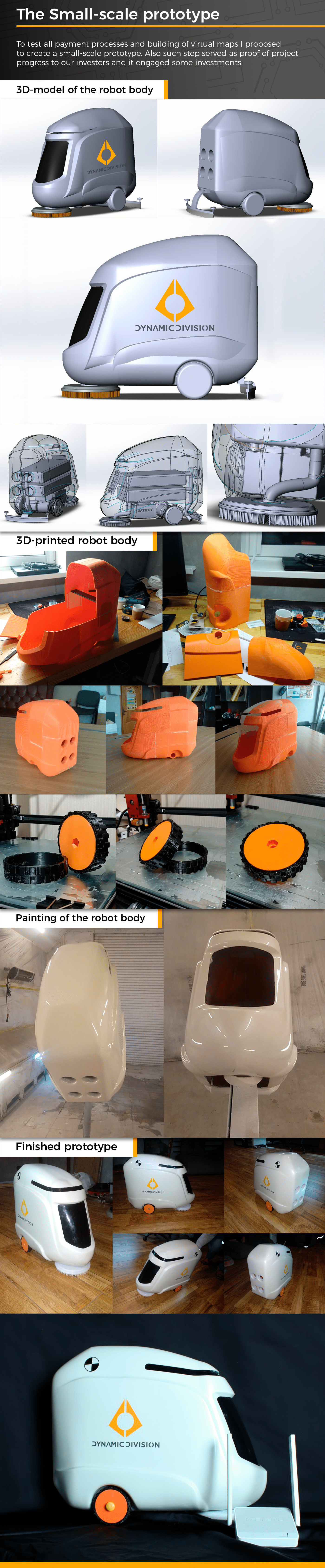 Heavy Cleaner，fully automatic，Floor cleaning robot，Dynamic Division，Product as a service，