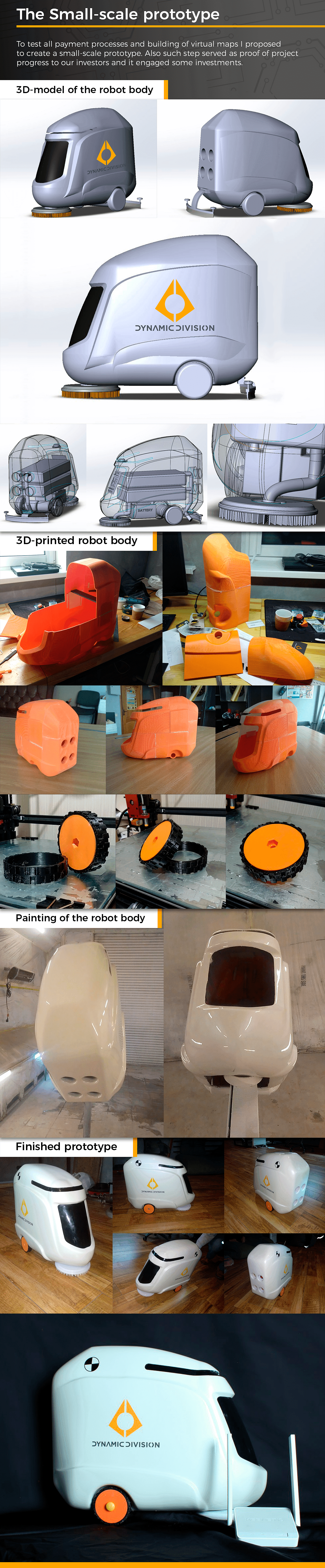 Heavy Cleaner，fully automatic，Floor cleaning robot，Dynamic Division，Product as a service，