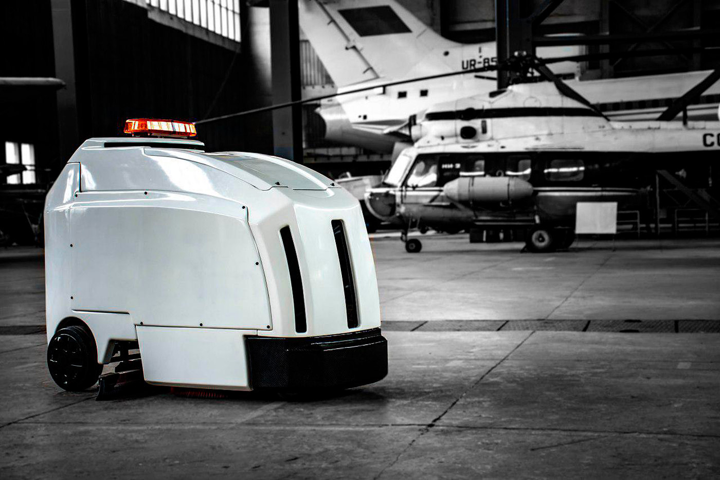 Heavy Cleaner，fully automatic，Floor cleaning robot，Dynamic Division，Product as a service，