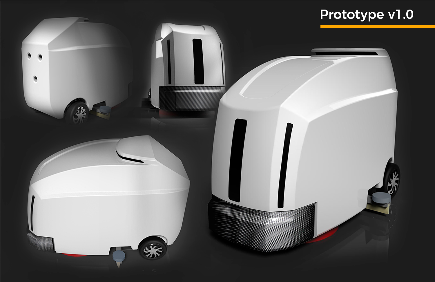 Heavy Cleaner，fully automatic，Floor cleaning robot，Dynamic Division，Product as a service，