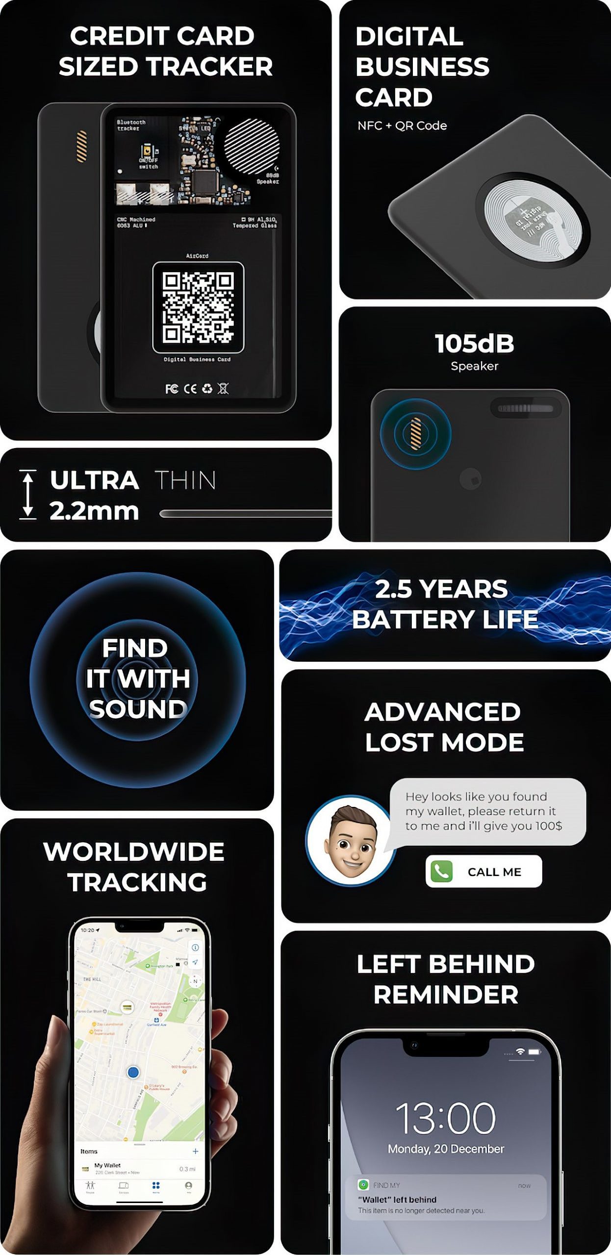 AirCard，Device Tracking，fashion，apple，Slender，