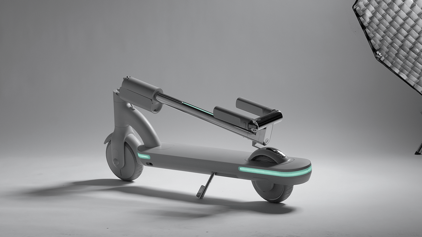 Scooter，Electric，vehicle，