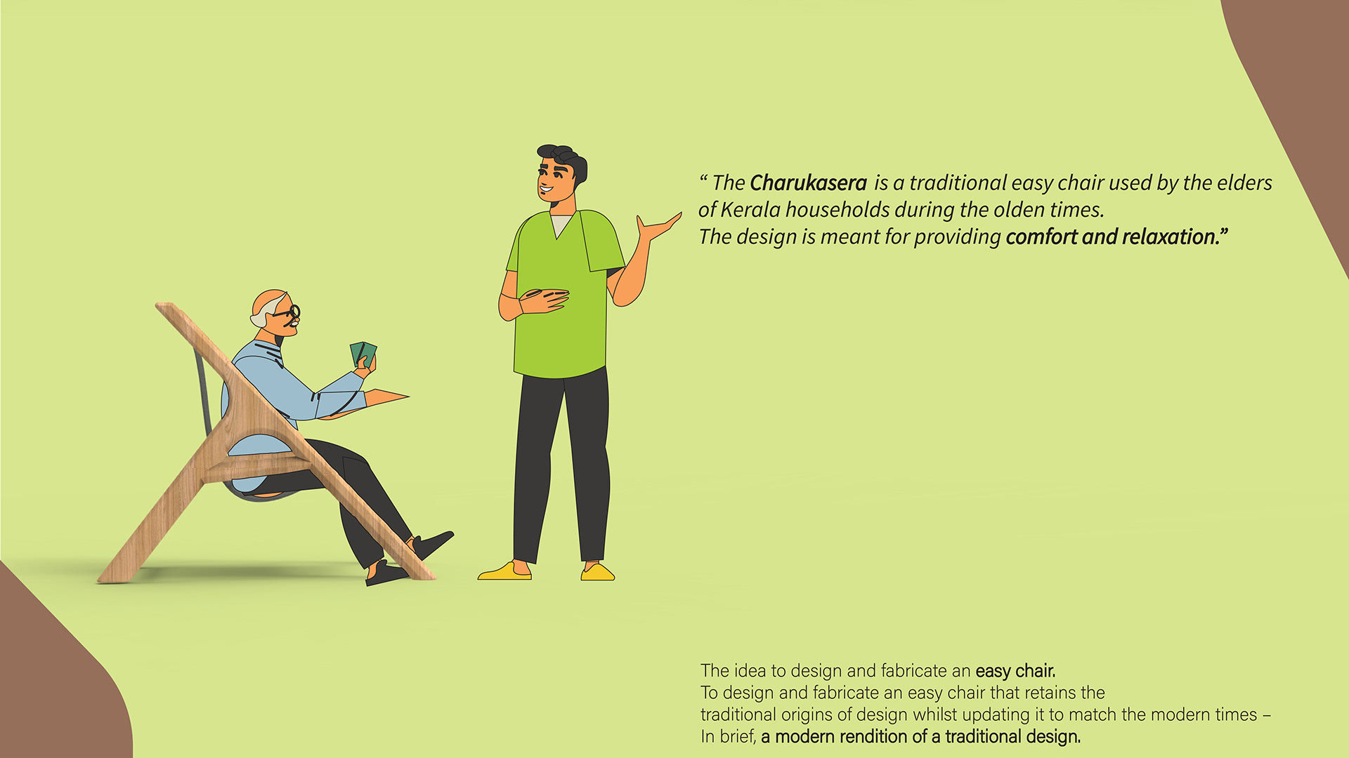 chair，modern，tradition，