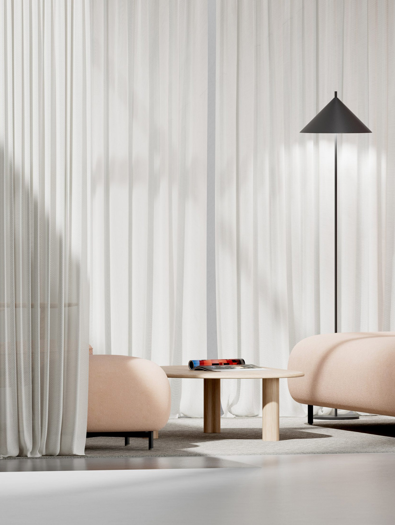 office，Recyclable，furniture design ，Mute，OMNIROOM，flexible，