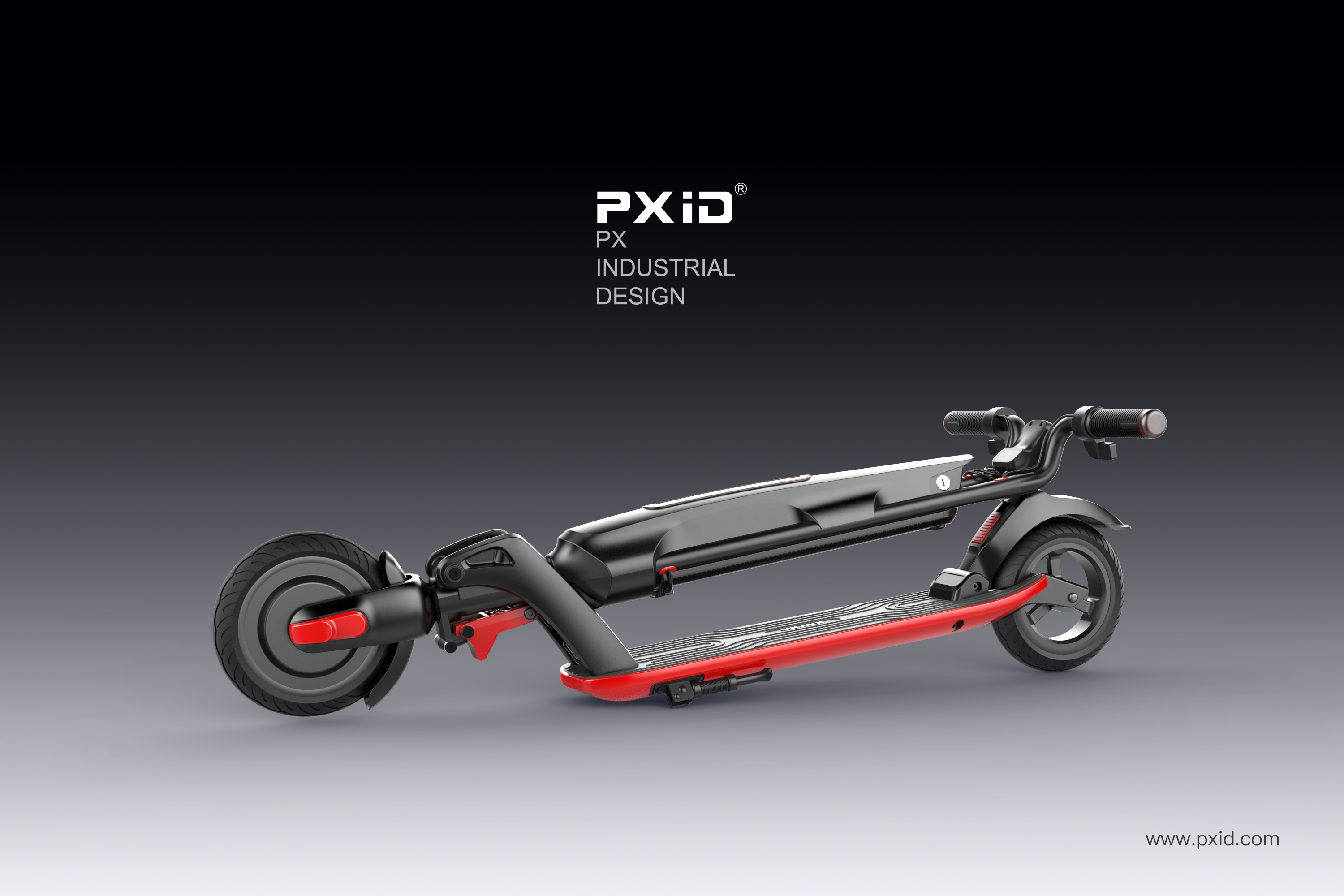 Product oriented industrial design，pxid，Design of walking tools for the elderly，Balance car design，Scooter design，Design of electric scooter，