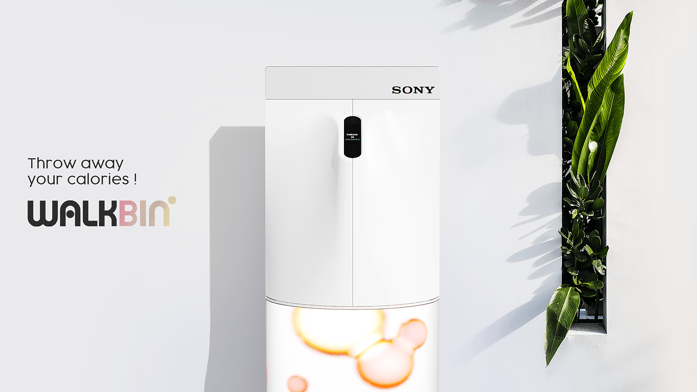 sony，WALKBIN，M-Z世代，垃圾桶，环保，