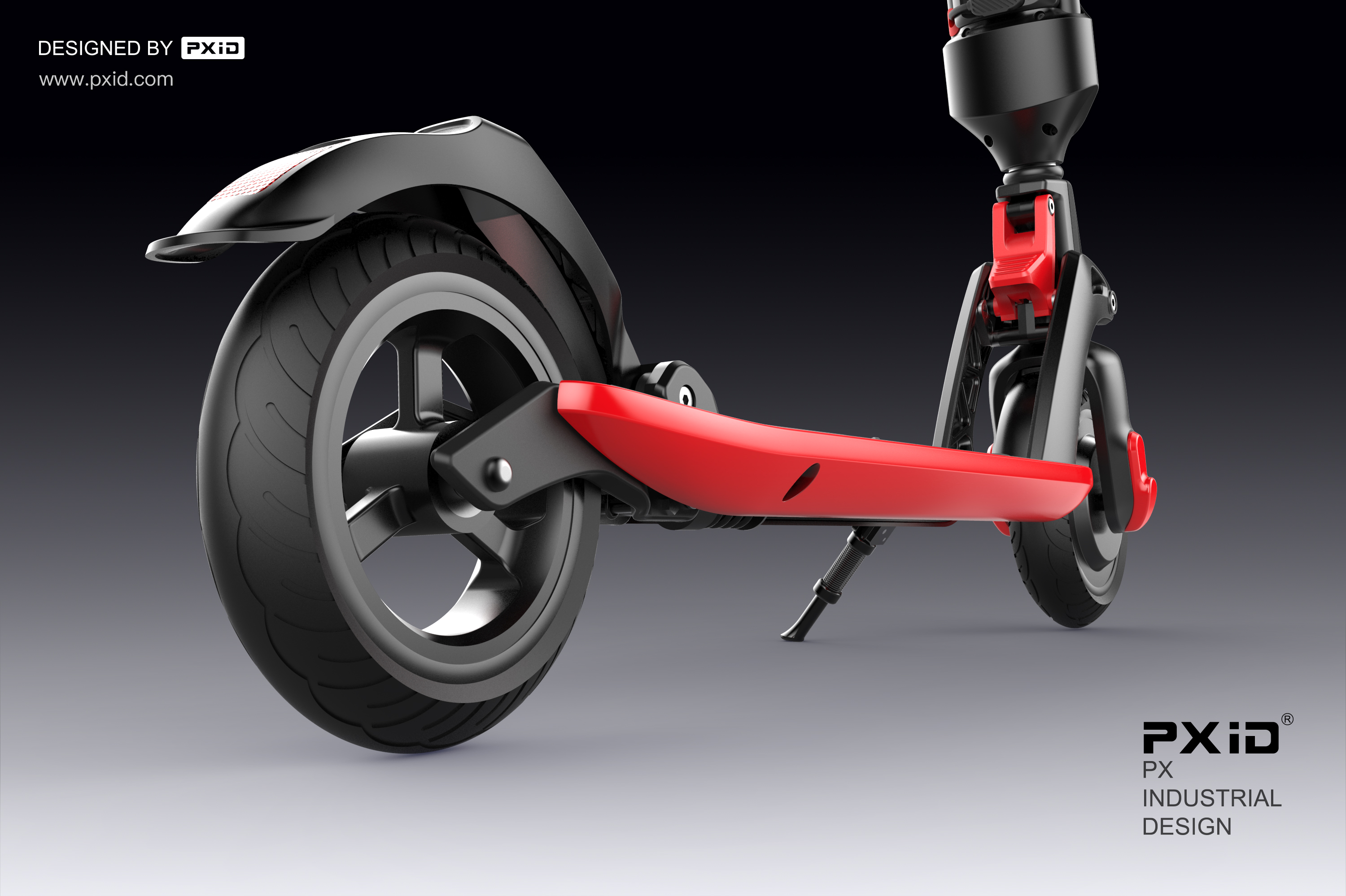 Product oriented industrial design，pxid，Design of walking tools for the elderly，Balance car design，Scooter design，Design of electric scooter，