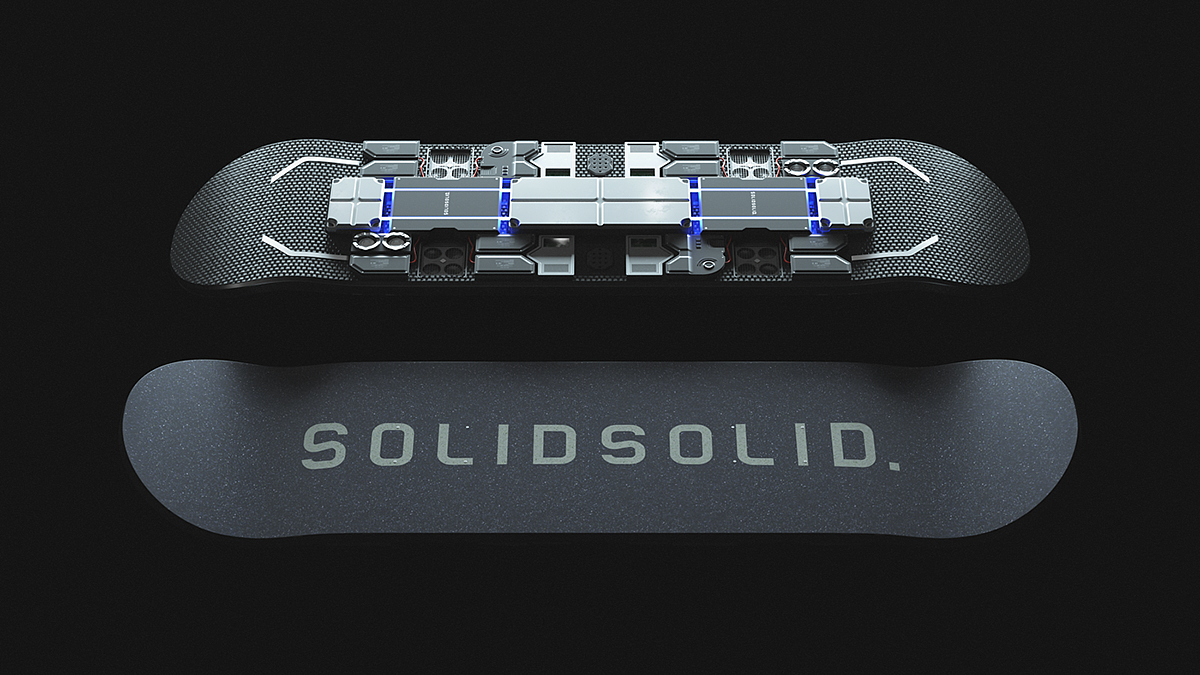 SOLIDSOLID，science fiction，Magnetic levitation slide，Back To The Future: The Game，conceptual design，