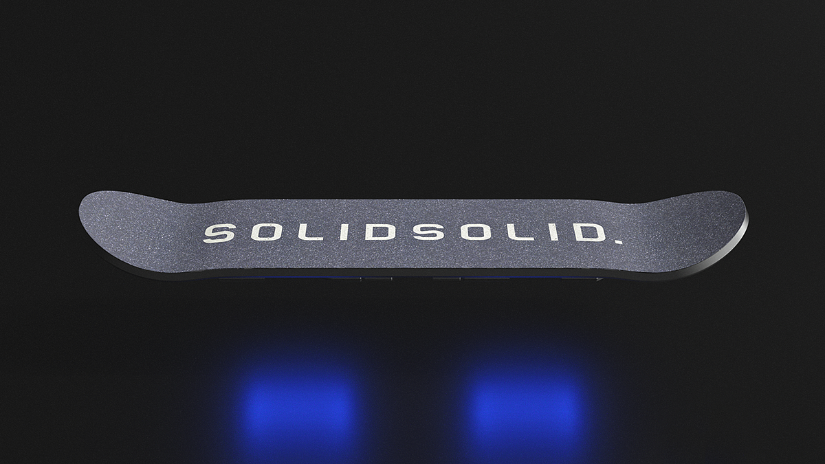 SOLIDSOLID，science fiction，Magnetic levitation slide，Back To The Future: The Game，conceptual design，