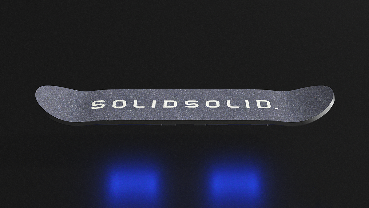 SOLIDSOLID，科幻，磁悬浮滑板，回到未来，概念设计，