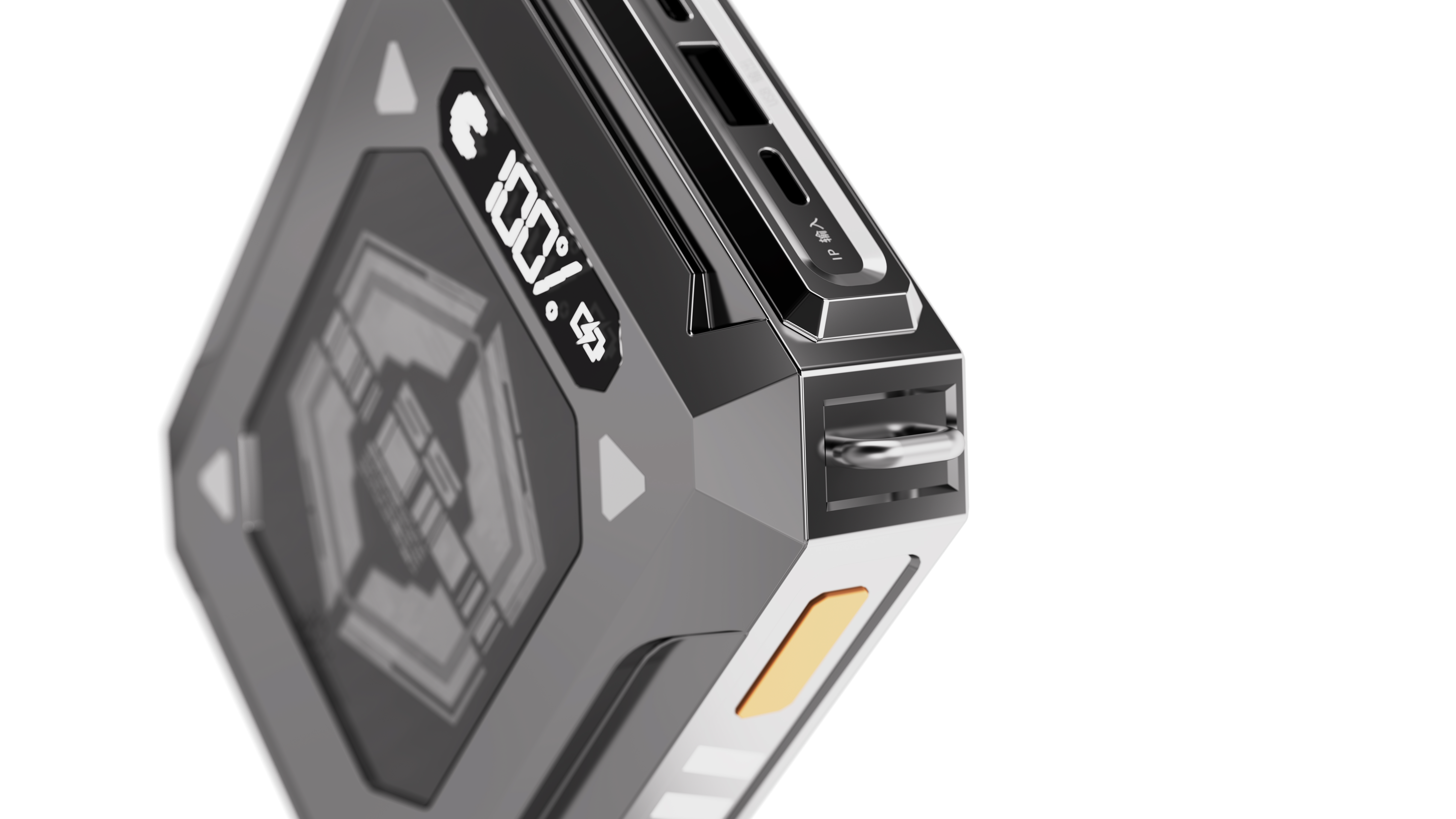 Magnetic attraction，portable source，Wireless charging treasure，portable battery，Tide play，