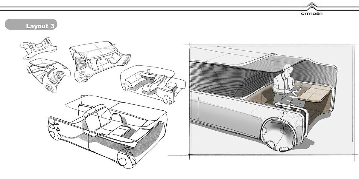 Citroën One，automobile，vehicle，Concept Car，