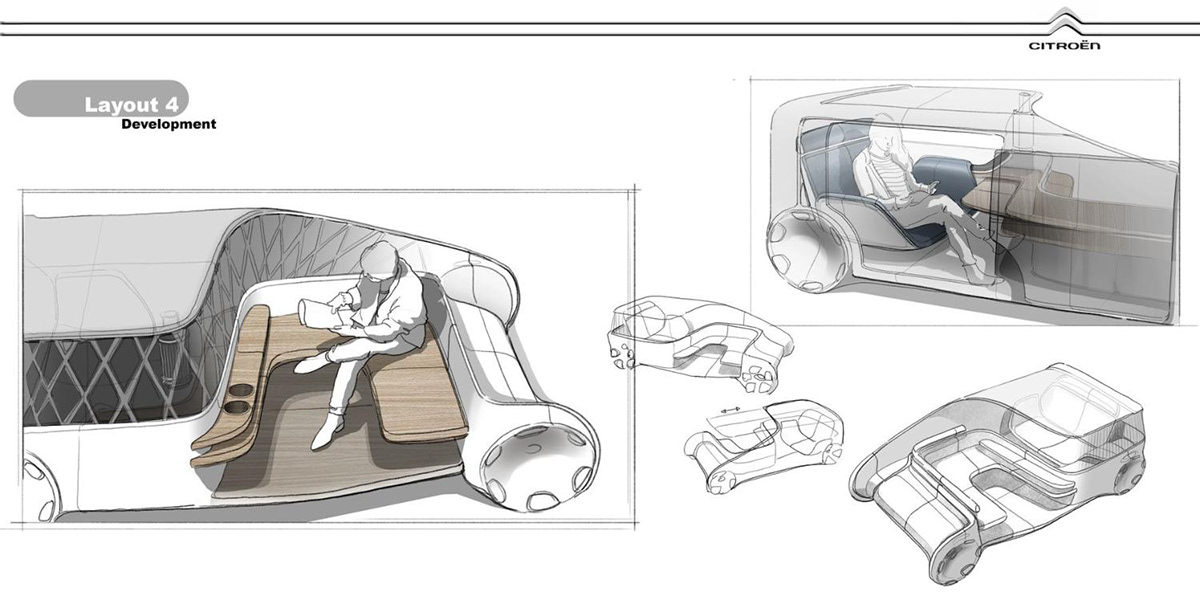 Citroën One，automobile，vehicle，Concept Car，