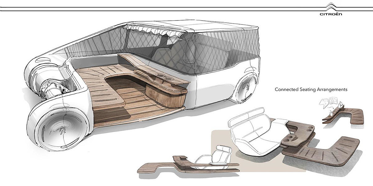 Citroën One，automobile，vehicle，Concept Car，