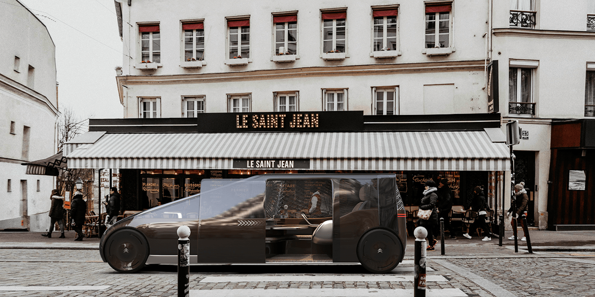 Citroën One，automobile，vehicle，Concept Car，