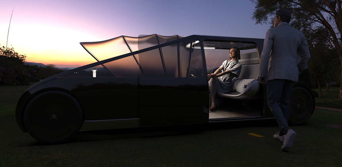 Citroën One，automobile，vehicle，Concept Car，