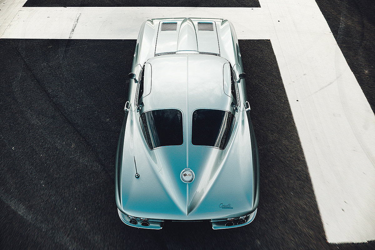 automobile，vehicle，Snow，Corvette Stingray，C2 1963，