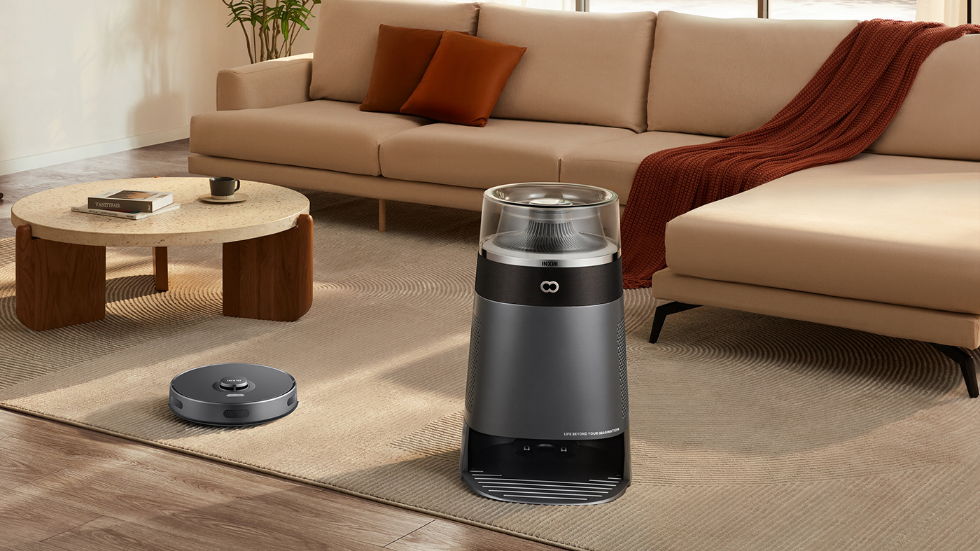 Sweeping robot，air cleaner，loudspeaker box，Atmosphere lamp，robot，harman kardon ，Sense of science and technology，household electrical appliances，