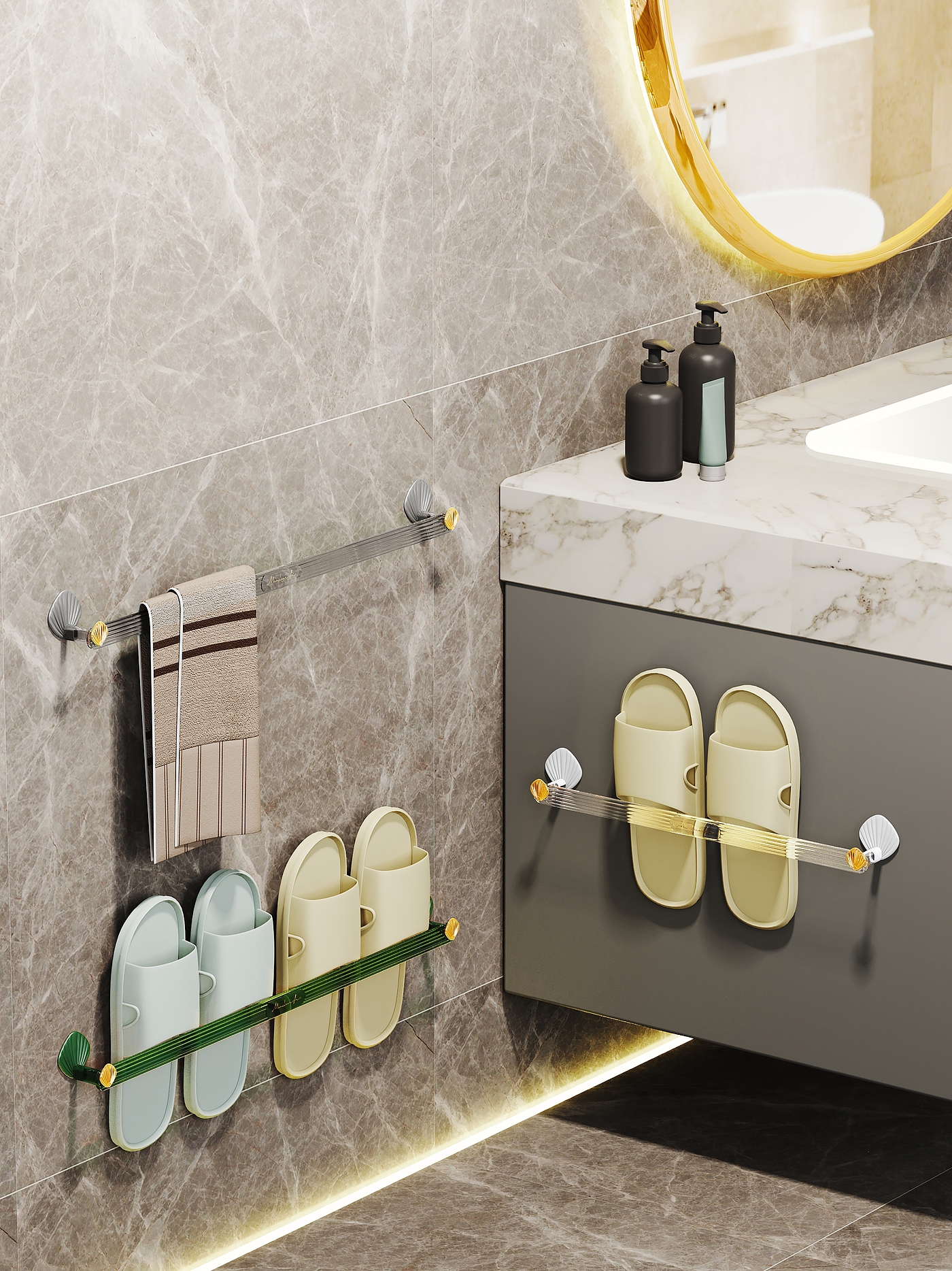 Towel rack，