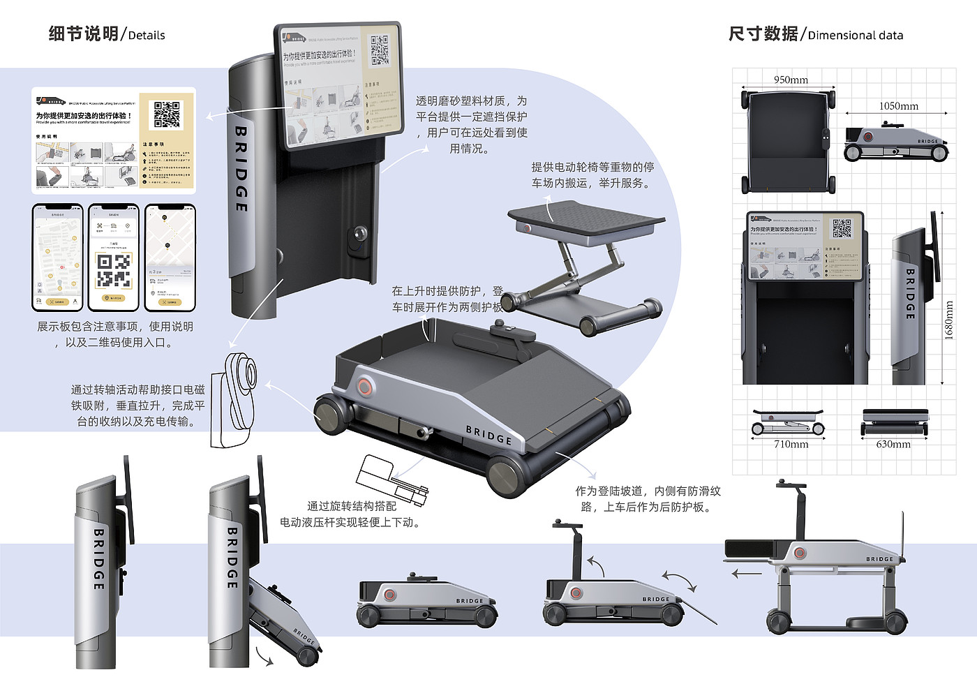 product design，conceptual design，Barrier free design，walker design，