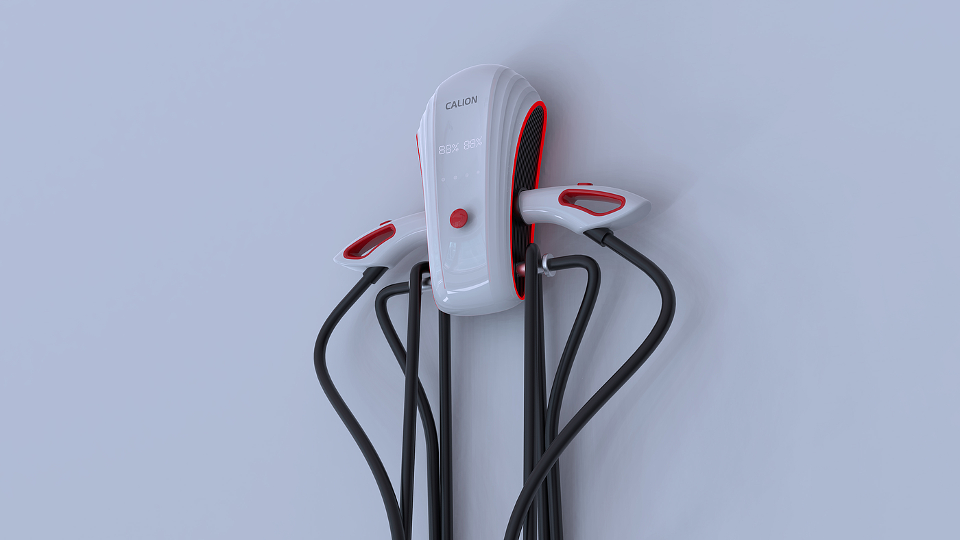 product design，Appearance design，Charging pile，industrial design，Sense of science and technology，Simplicity，
