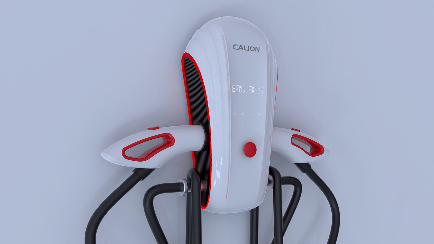product design，Appearance design，Charging pile，industrial design，Sense of science and technology，Simplicity，