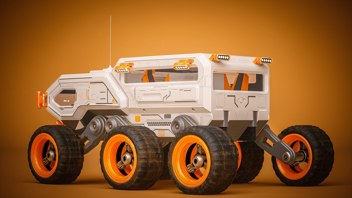Mars rover，