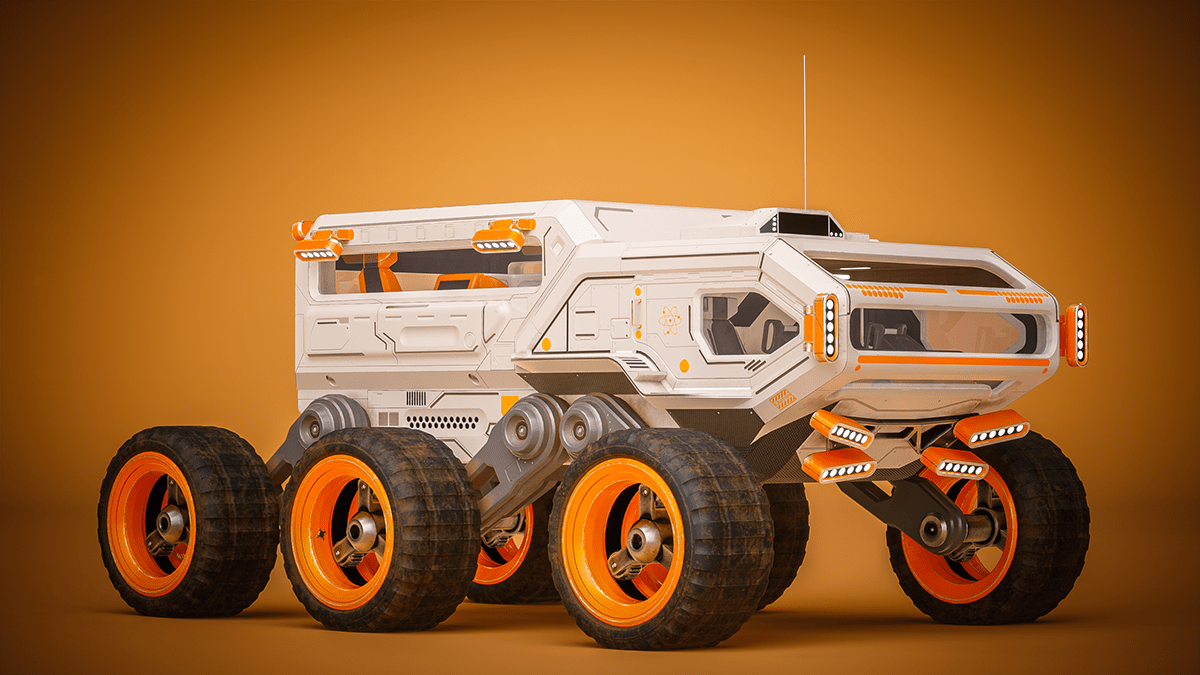 Mars rover，