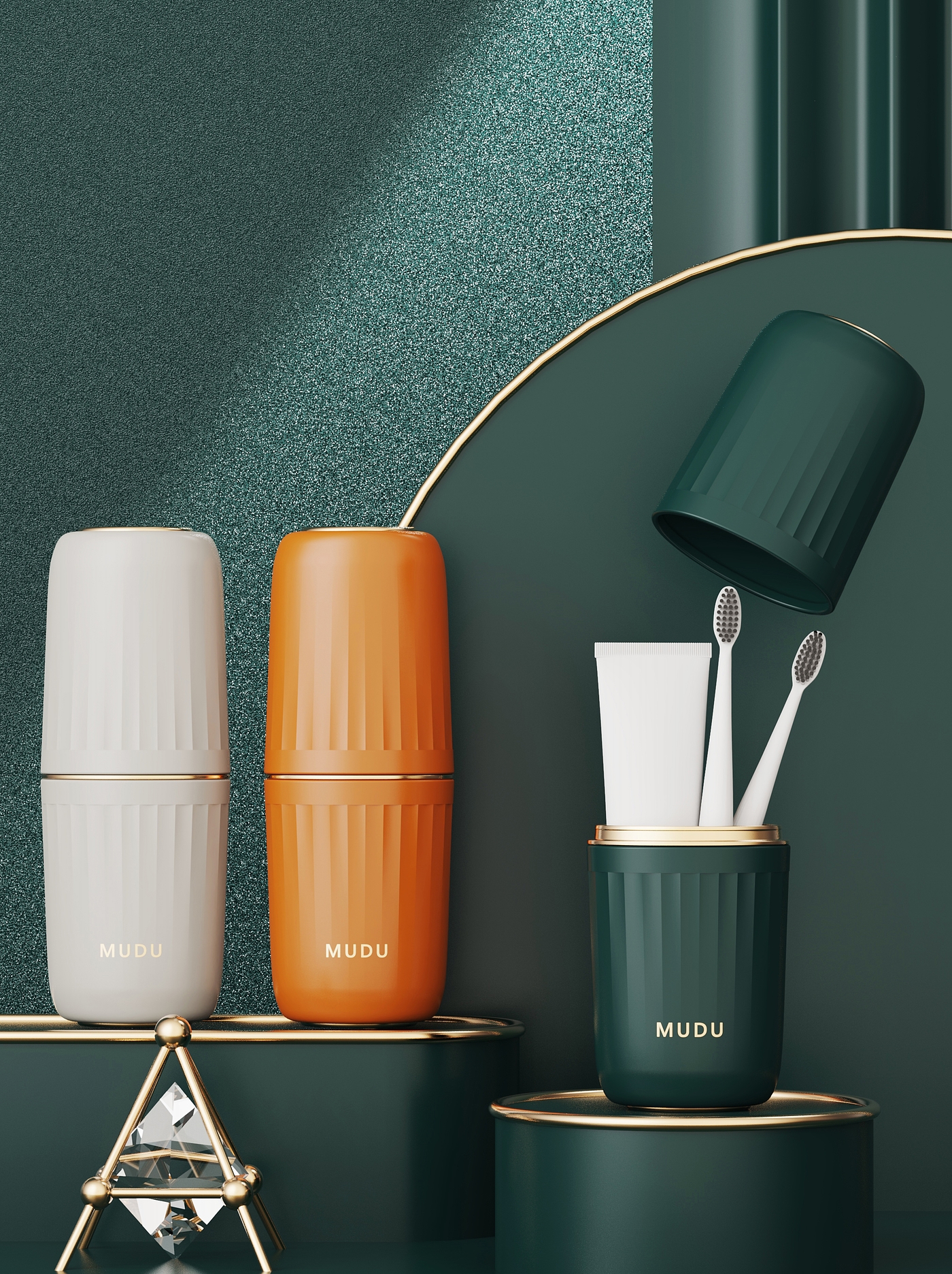 Toothbrush box，Wash Cup，