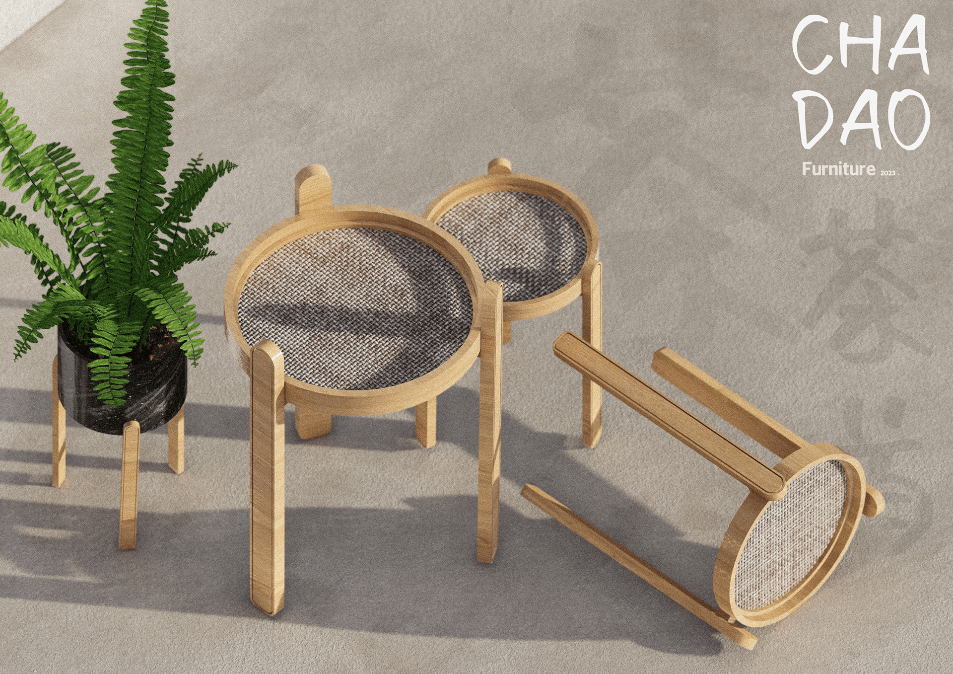 CHA DAO，tea table，Side table，