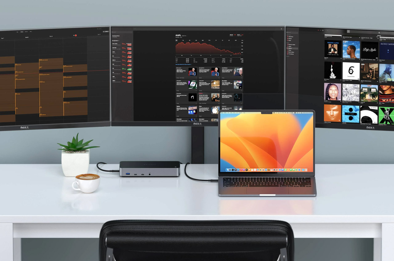 Villages，Satechi Triple 4K，Docking station，