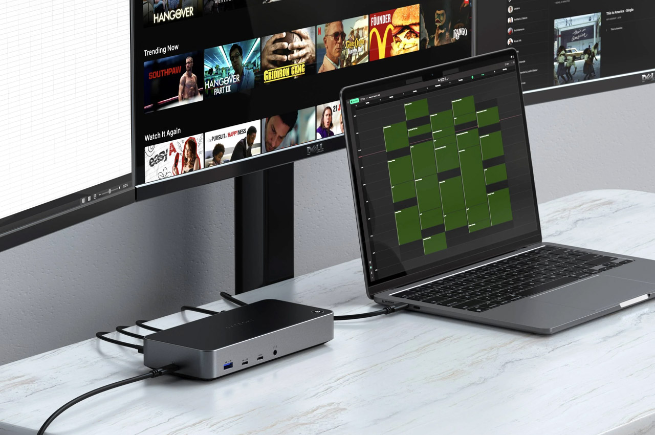 Villages，Satechi Triple 4K，Docking station，