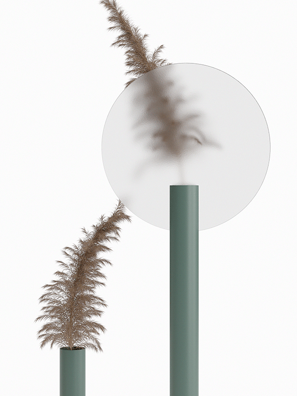 SILHOUETTE VASE，vase，