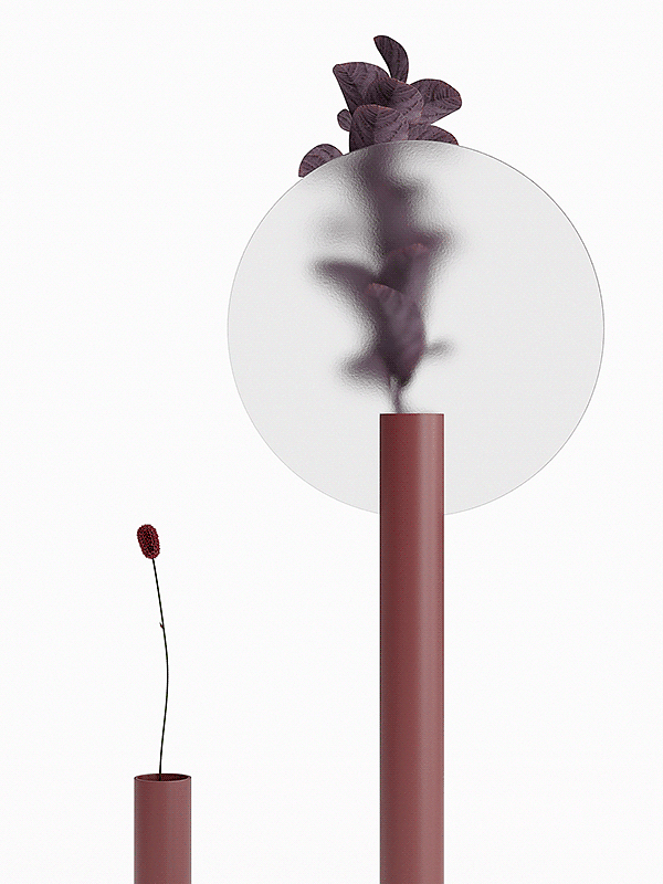 SILHOUETTE VASE，vase，