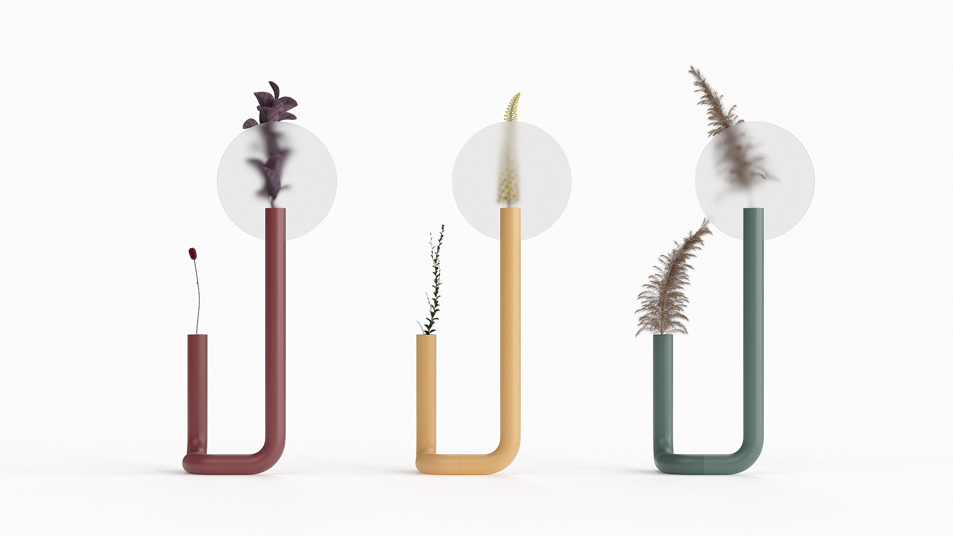 SILHOUETTE VASE，vase，