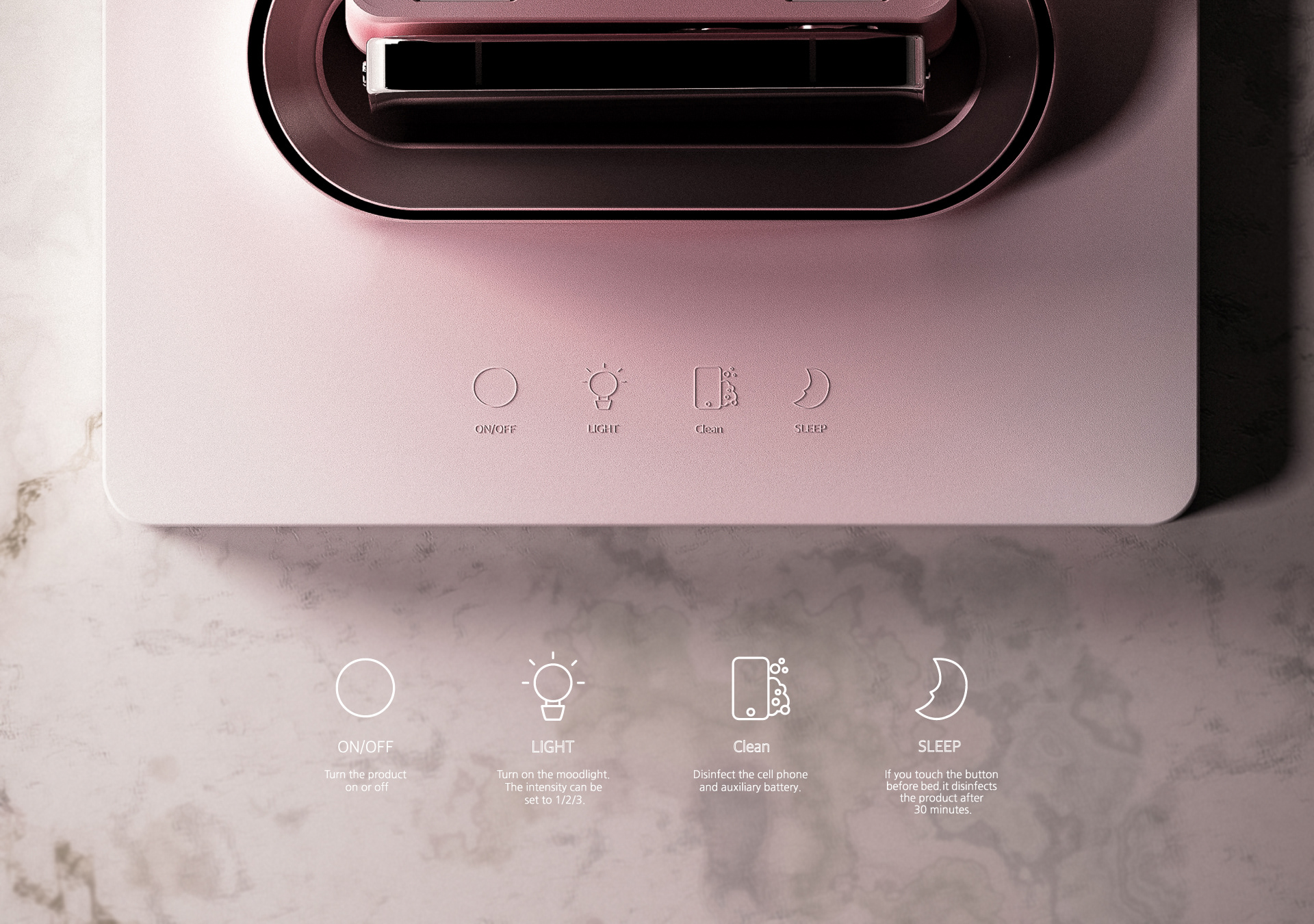 pulito，Mobile phone cleaning，Charger，sterilization，disinfect，Mobile phone sterilizer，