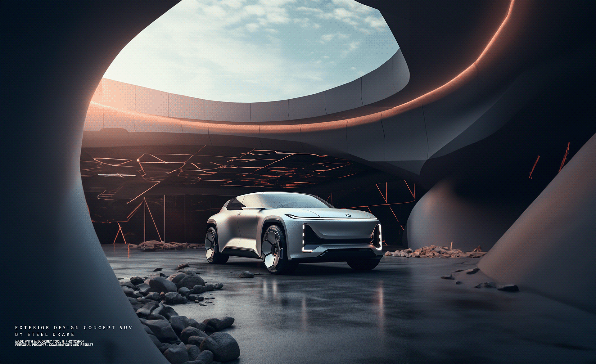 Electric SUV DSGN，tram，suv，