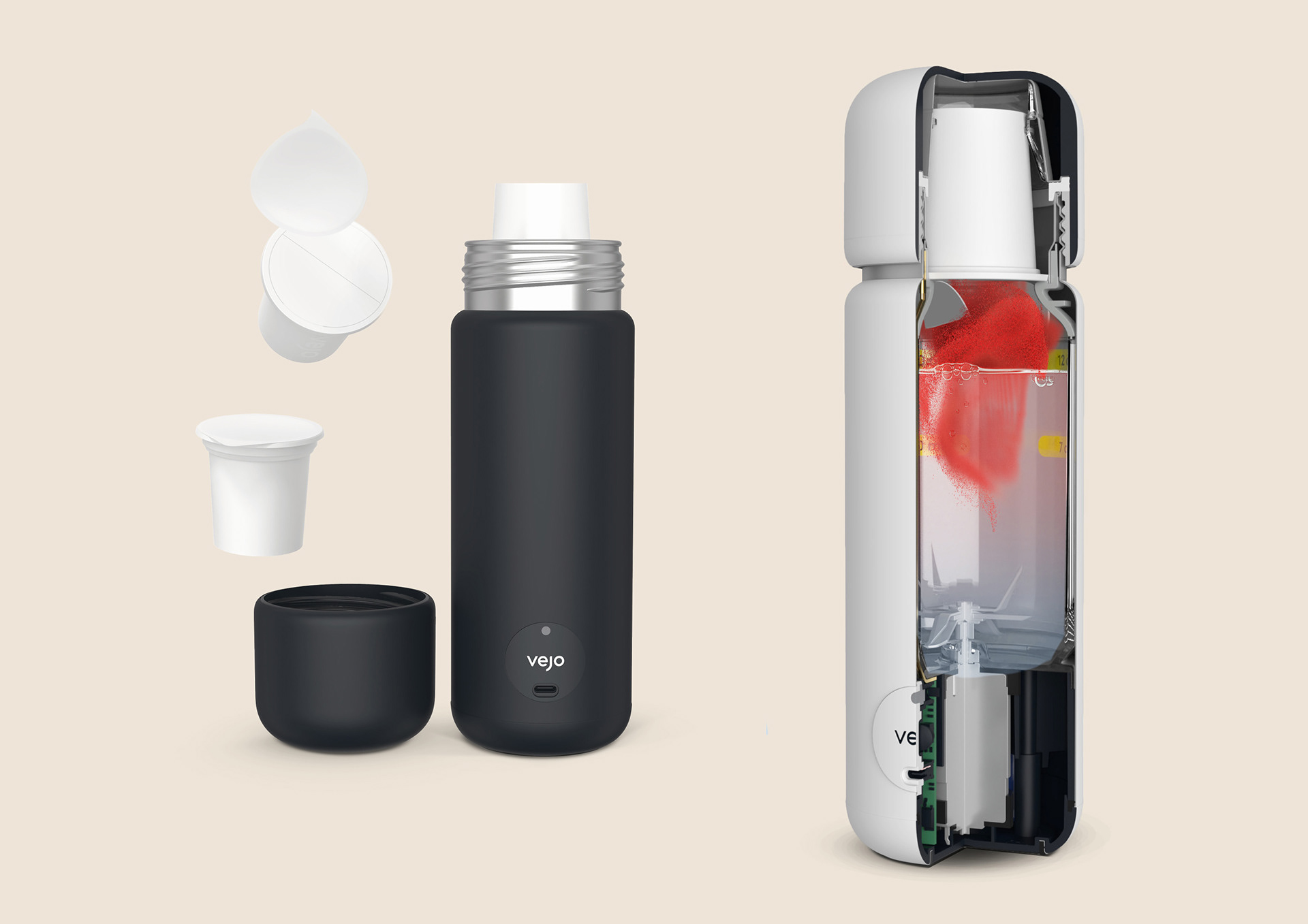 Vejo，vacuum cup，