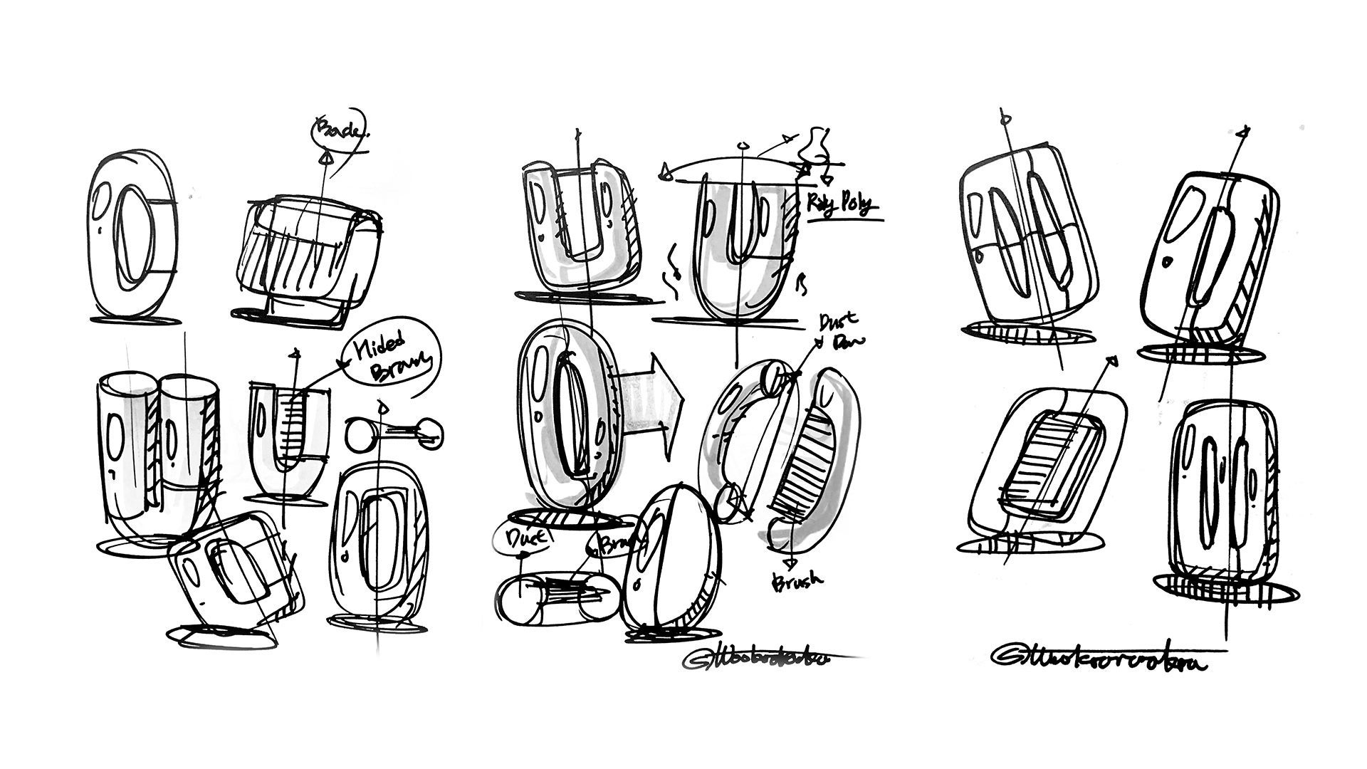 Ø，brush，Multi-function brush，