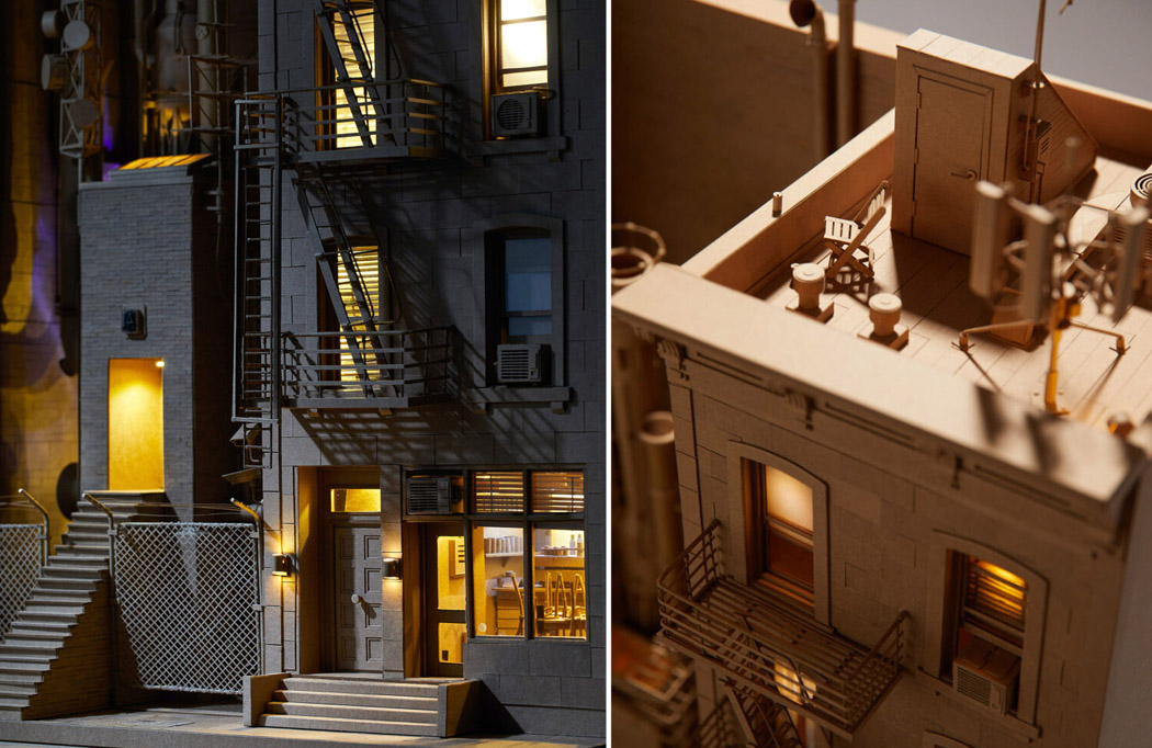 Sculpture，cardboard，Greg Olijnyk，science fiction，Futurism，