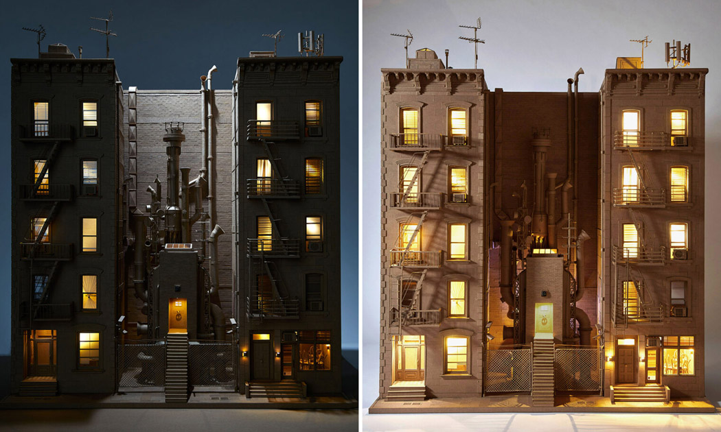 Sculpture，cardboard，Greg Olijnyk，science fiction，Futurism，