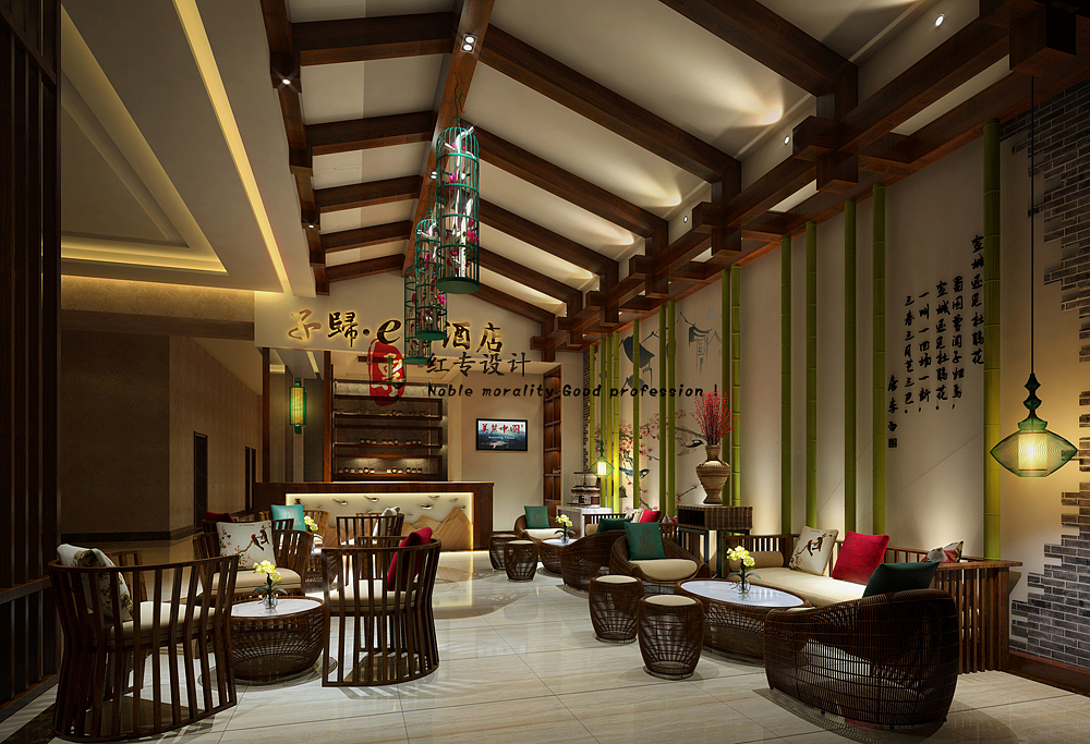 Hotel Design，Theme hotel design，Chengdu Hongzhuan，