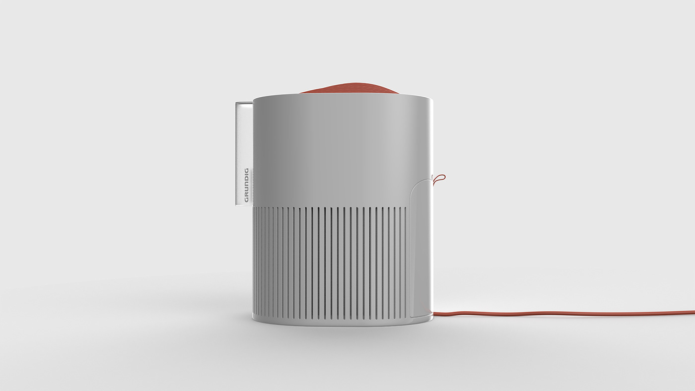 GRUNDIG，air cleaner，conceptual design，small home appliances，