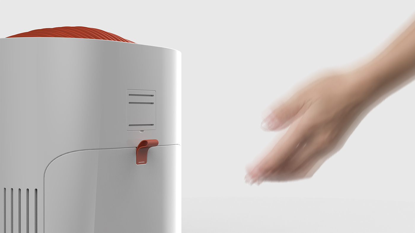 GRUNDIG，air cleaner，conceptual design，small home appliances，