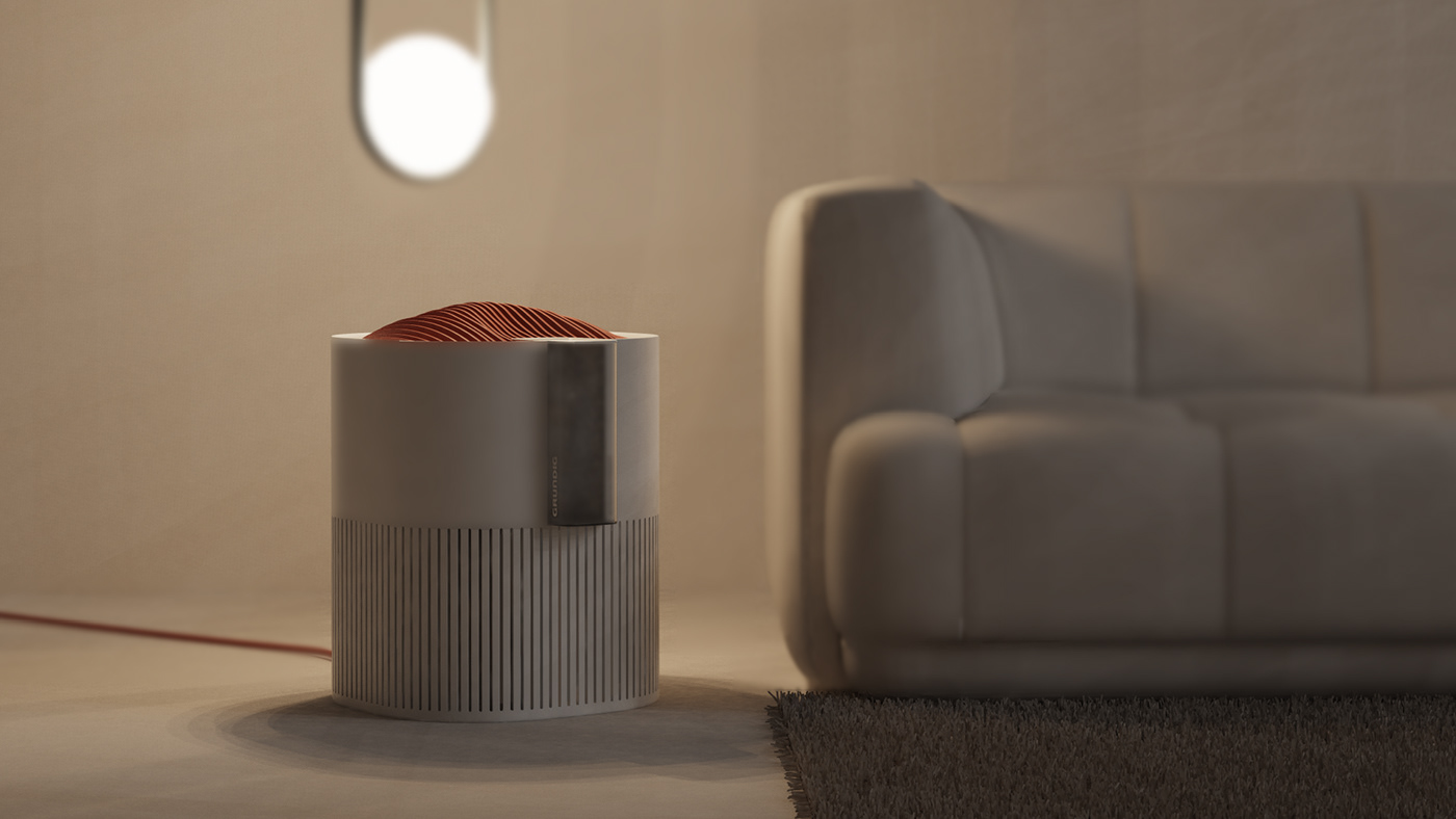 GRUNDIG，air cleaner，conceptual design，small home appliances，