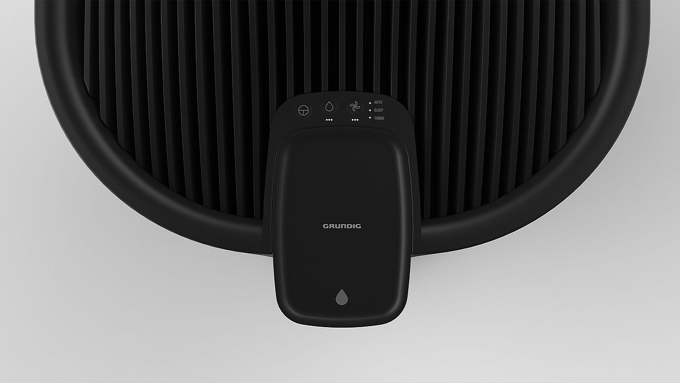 GRUNDIG，空气净化器，概念设计，小家电，