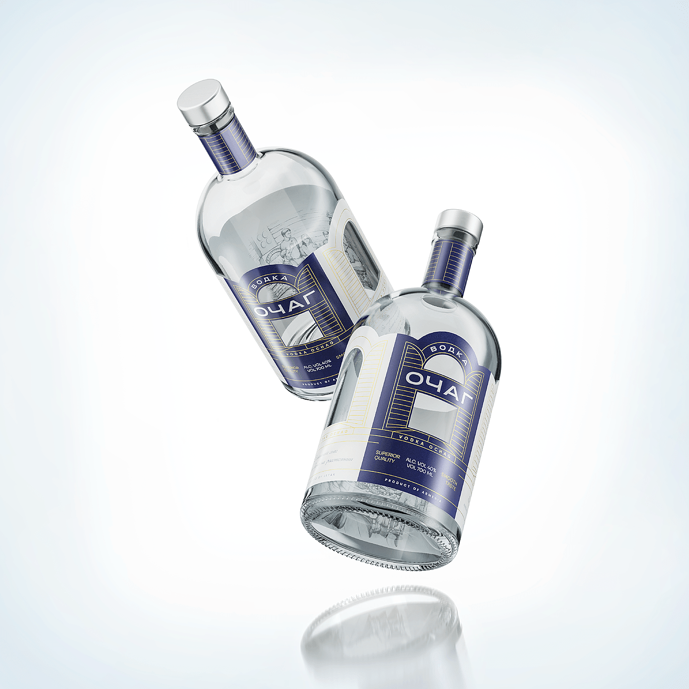 Ochag，packing，Wine packaging，Vodka，