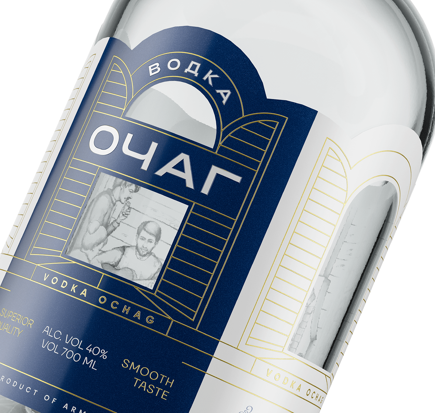 Ochag，packing，Wine packaging，Vodka，