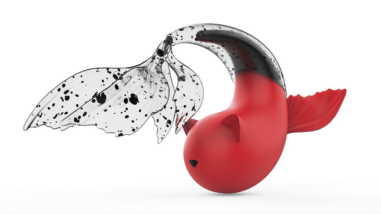 Meichen，Cultural creation，cat，fish，